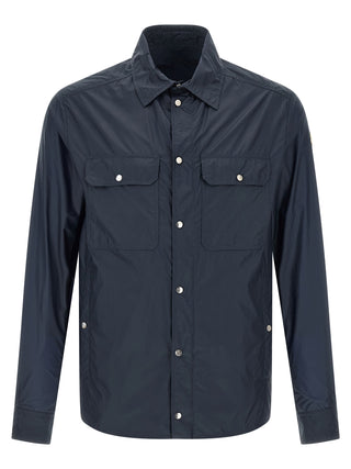 Blue Polyamide Blouse