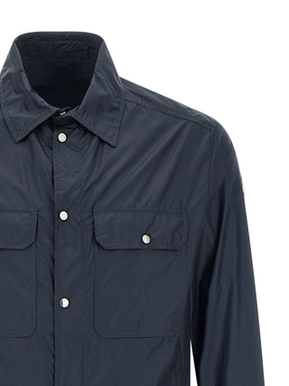Blue Polyamide Blouse