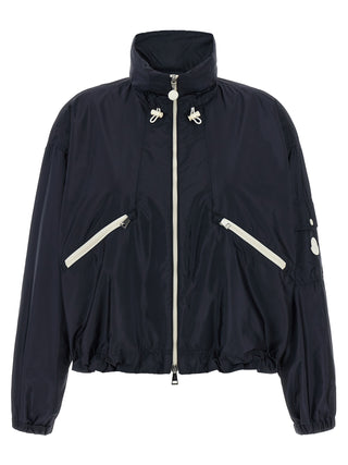 Blue Polyamide Shell Jacket