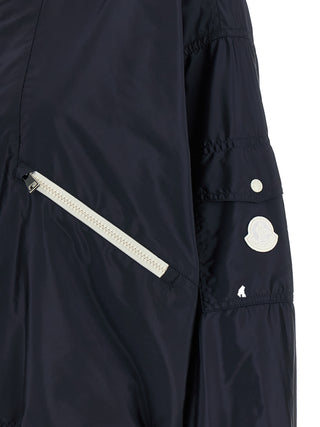 Blue Polyamide Shell Jacket