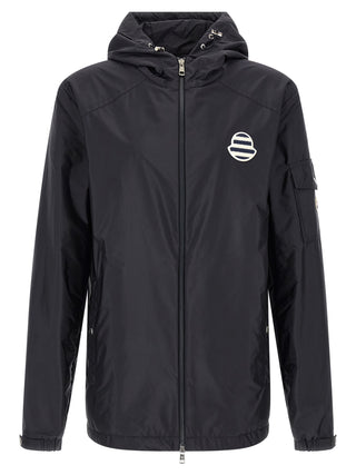 Blue Polyamide Shell Jacket