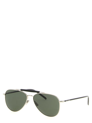 Gafas de sol de acetato plateado