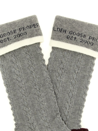 Gray Cotton Socks