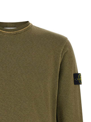 Bicolor Cotton Sweatshirt