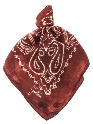 Bordeaux Silk Foulard