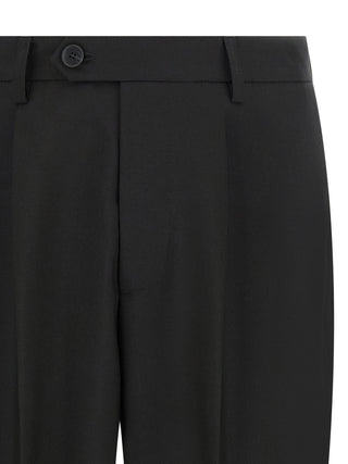 Black Wool Dress Pants