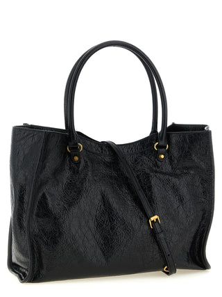 Black Lamb Leather Tote Bag