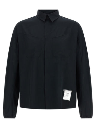 Black Polyester Blouse