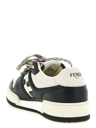 Zapatillas deportivas bicolor de piel de becerro