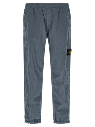 Blue Polyamide Joggers (Workout Pants)