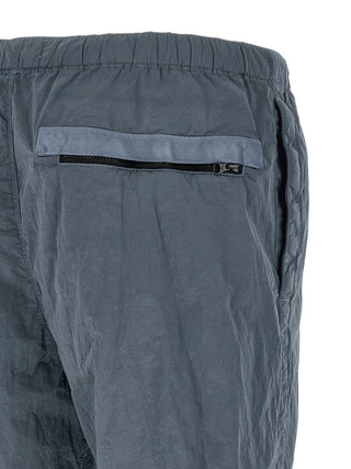Blue Polyamide Joggers (Workout Pants)