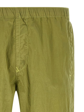 Pantalones jogger bicolor de poliamida (pantalones de entrenamiento)
