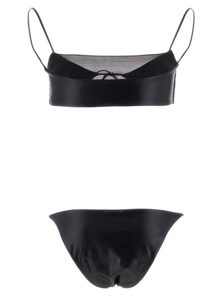 Black Polyester Bikini
