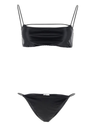 Black Polyester Bikini