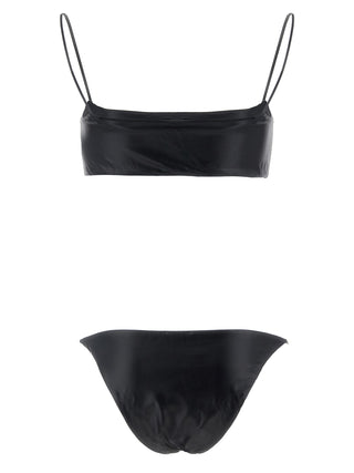 Black Polyester Bikini