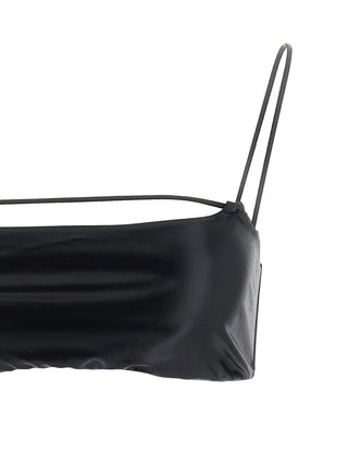 Black Polyester Bikini