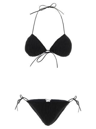 Black Polyester Bikini