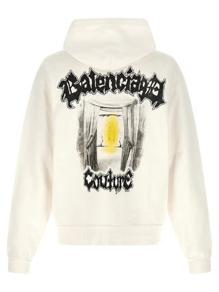 Sudadera blanca de algodón