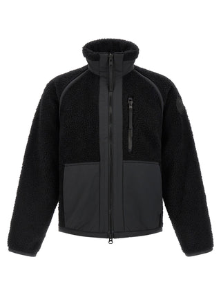 Black Wool Full-Length Jacket