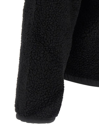 Black Wool Full-Length Jacket