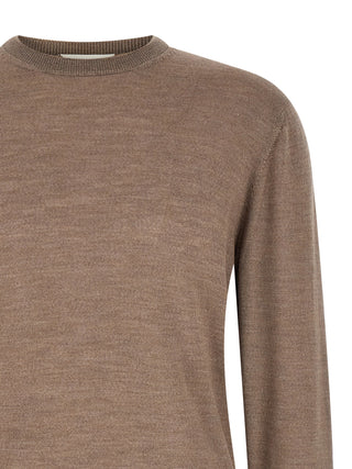 Gray Virgin Wool Cardigan