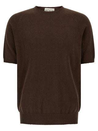 Brown Cotton Cardigan