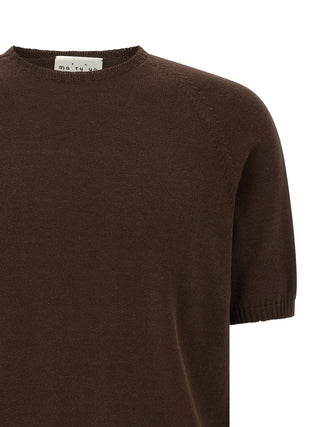Brown Cotton Cardigan