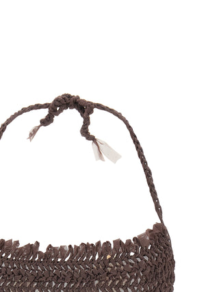 Brown Polyester Bikini