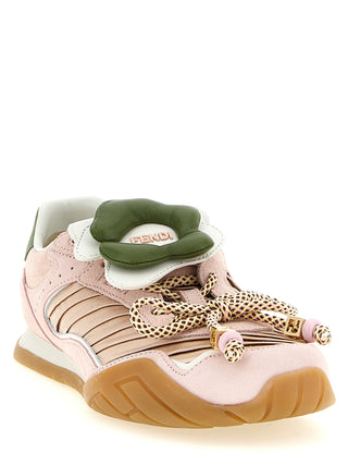 Multicolor Calfskin Athletic Sneakers