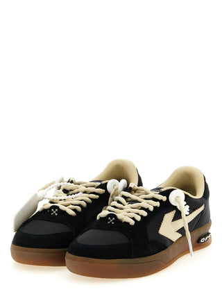 Zapatillas deportivas negras de nailon  