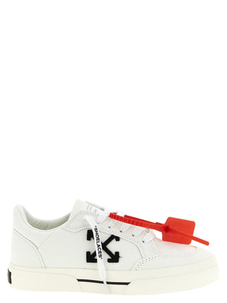 Bicolor Cotton Low Top Sneakers