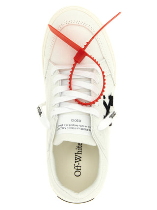Bicolor Cotton Low Top Sneakers