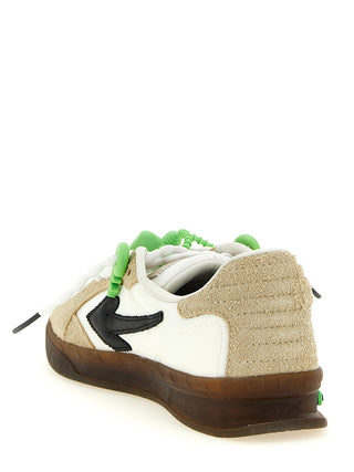 Multicolor Nylon Athletic Sneakers
