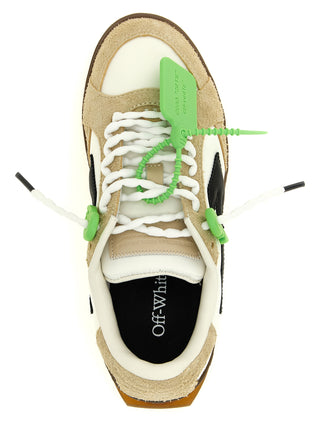 Multicolor Nylon Athletic Sneakers