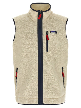 Beige Polyester Sleeveless Jacket