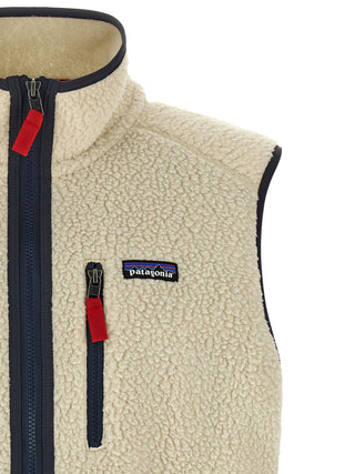 Beige Polyester Sleeveless Jacket