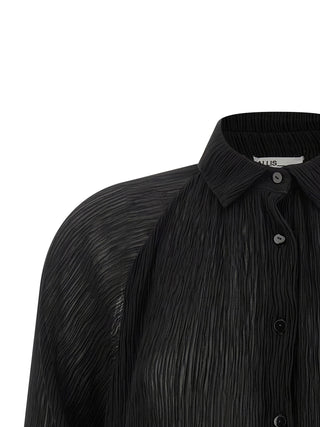 Black Polyester Shirt