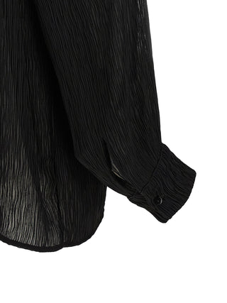 Black Polyester Shirt