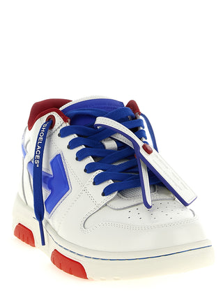 Zapatillas deportivas de cuero azul