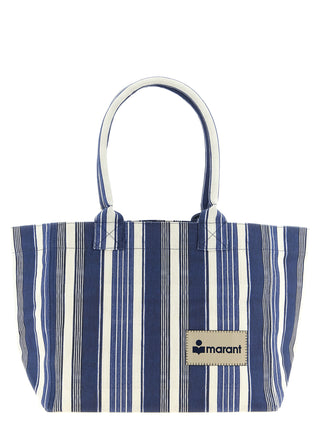 Blue Cotton Tote Bag