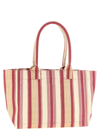 Bolsa tote multicolor de algodón