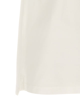 White Cotton Polo Shirt
