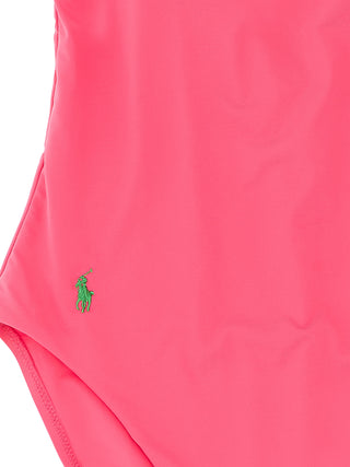 Multicolor Nylon One-Piece Swimsuit