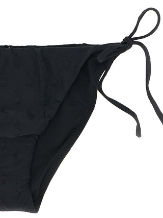 Black Recycled Polyester Bikini