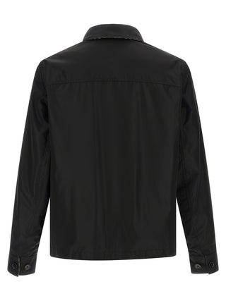 Black Polyamide Shell Jacket