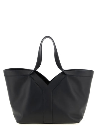 Black Calfskin Tote Bag