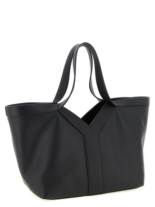 Black Calfskin Tote Bag