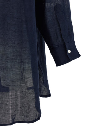 Blue Organic Cotton Blouse