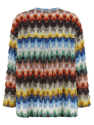 Blusa multicolor de viscosa