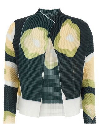 Black Polyester Cardigan